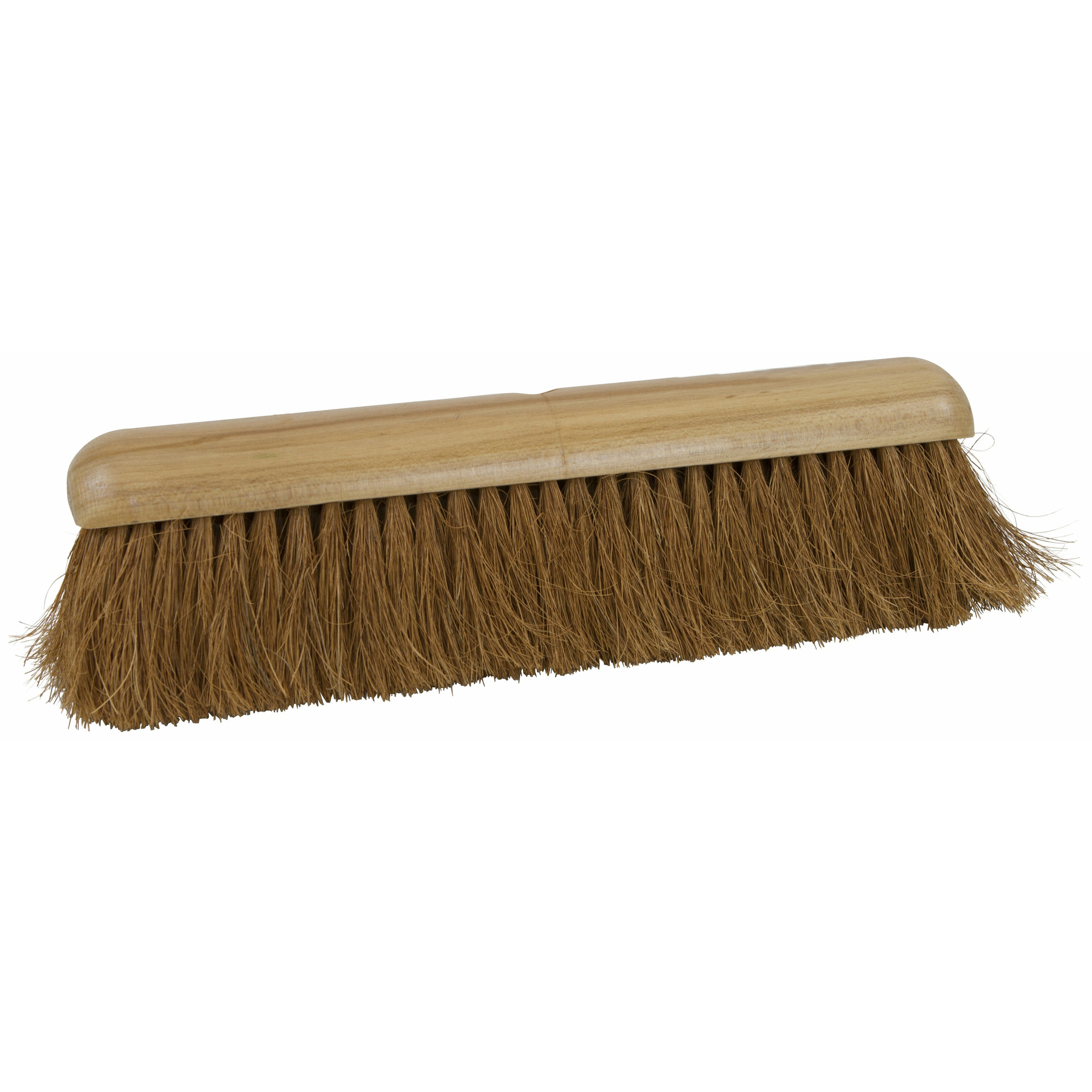 Bezemkop binnen - bruin - FSC hout/kokos - 40 cm -