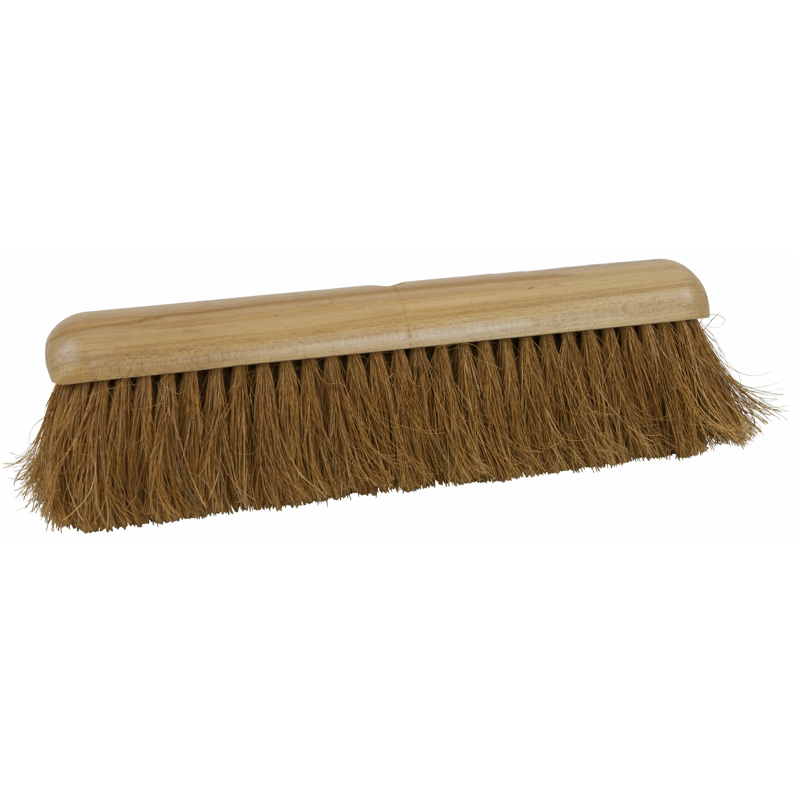 Bezemkop binnen - bruin - FSC hout/kokos - 50 cm -