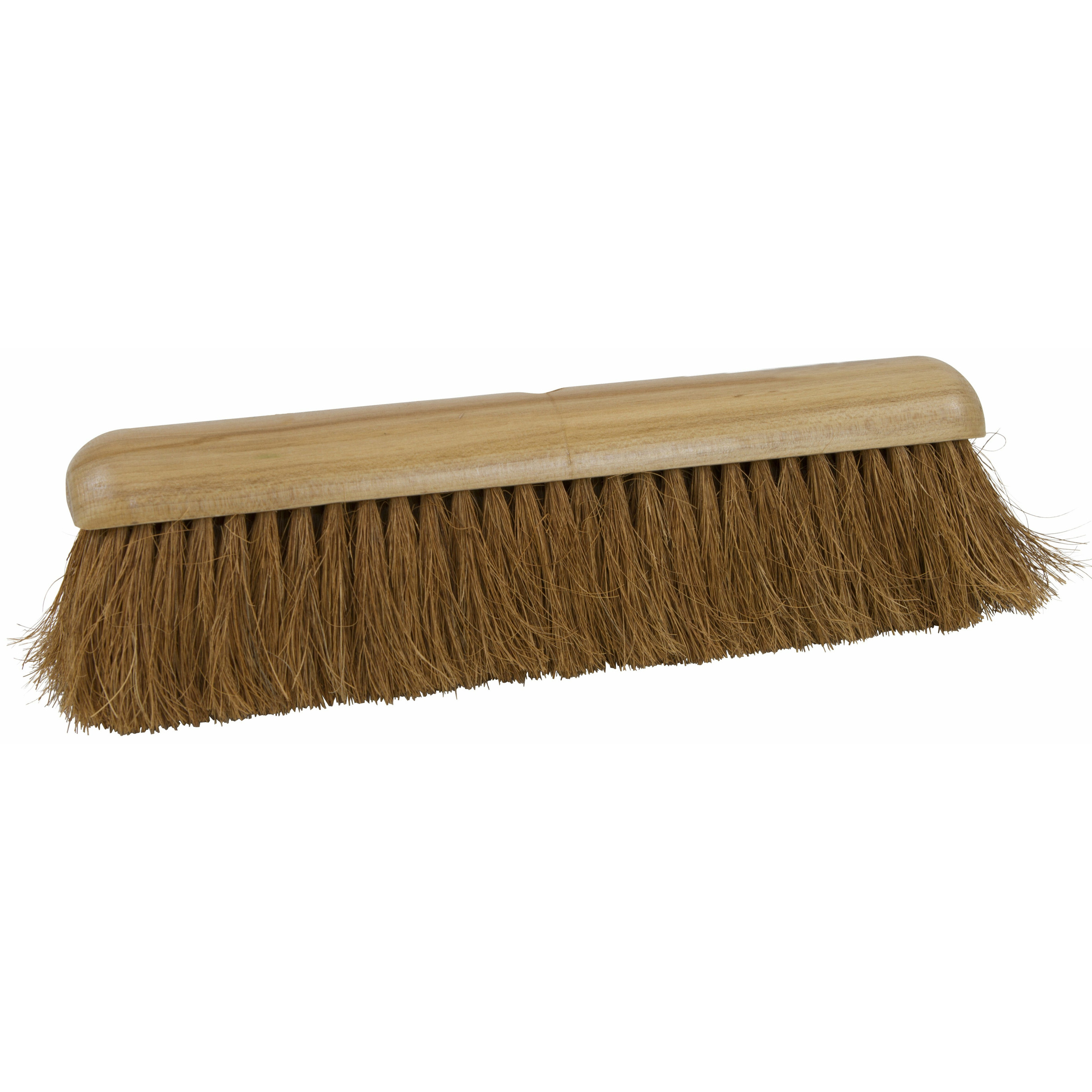 Bezemkop binnen - bruin - FSC hout/kokos - 60 cm -