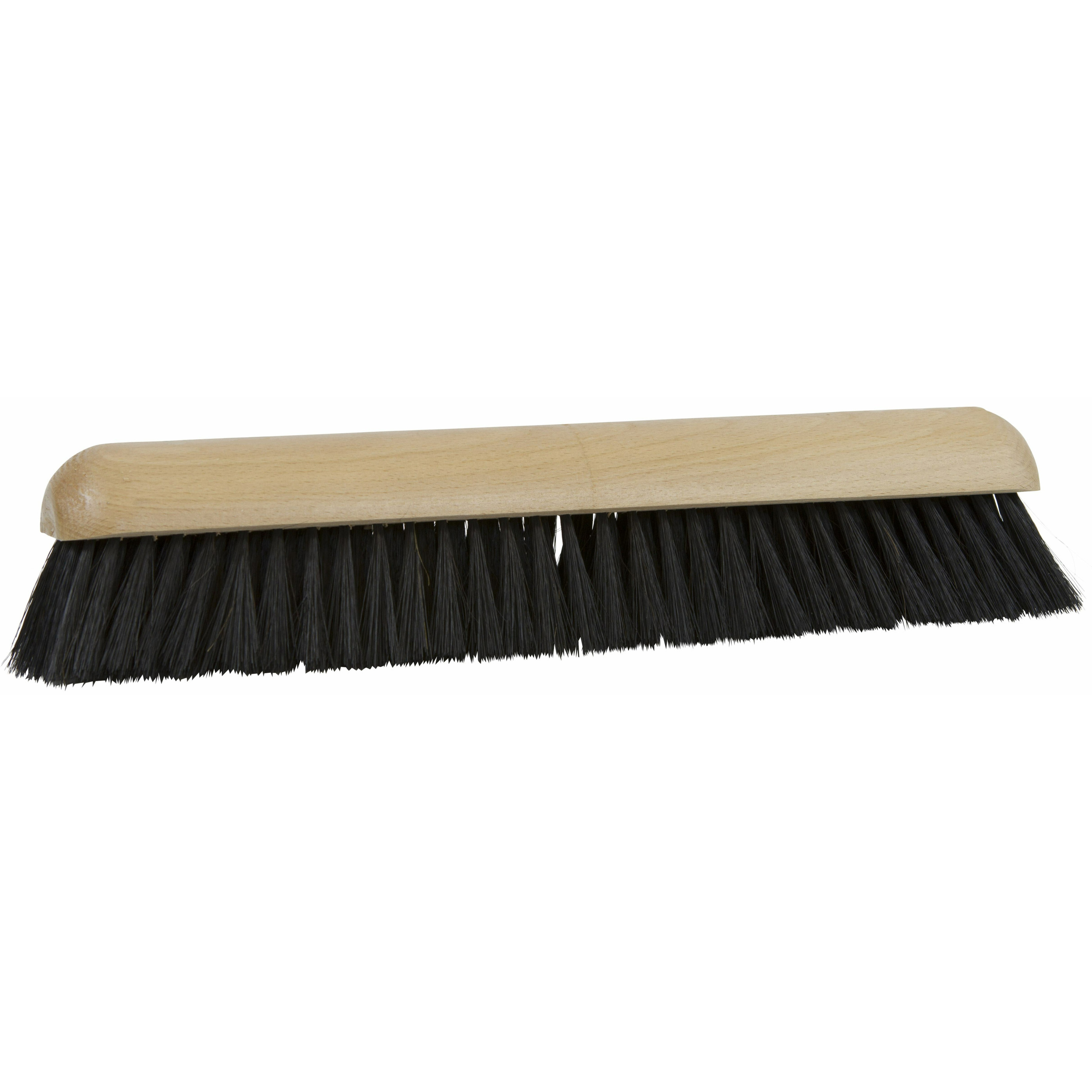 Bezemkop binnen - zwart - FSC hout/paardenhaar - 40 cm -