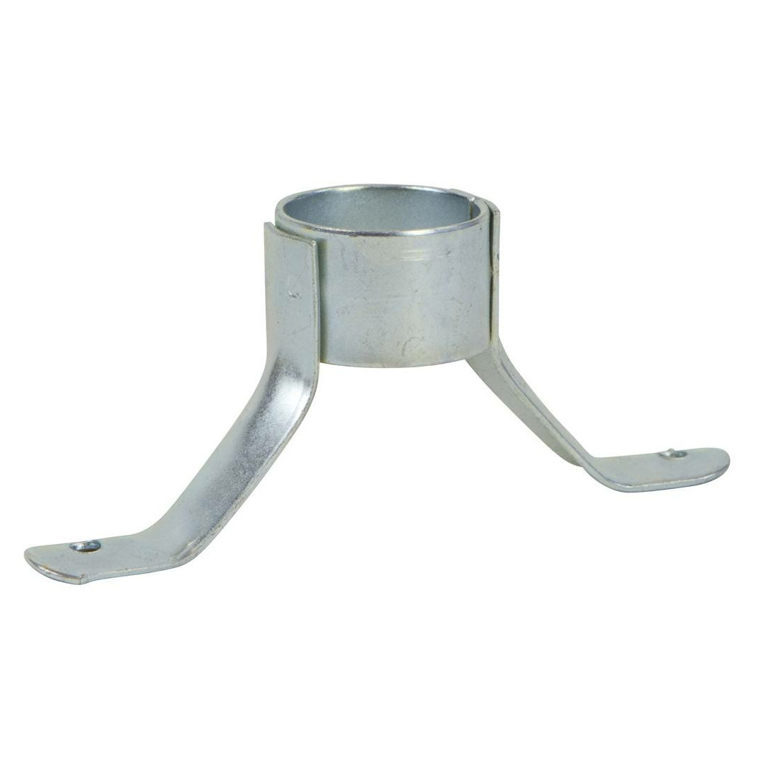 Stokhouder metaal - 3 x 10.5 x 4.2 cm - voor bezemstelen van 24 mm breed -