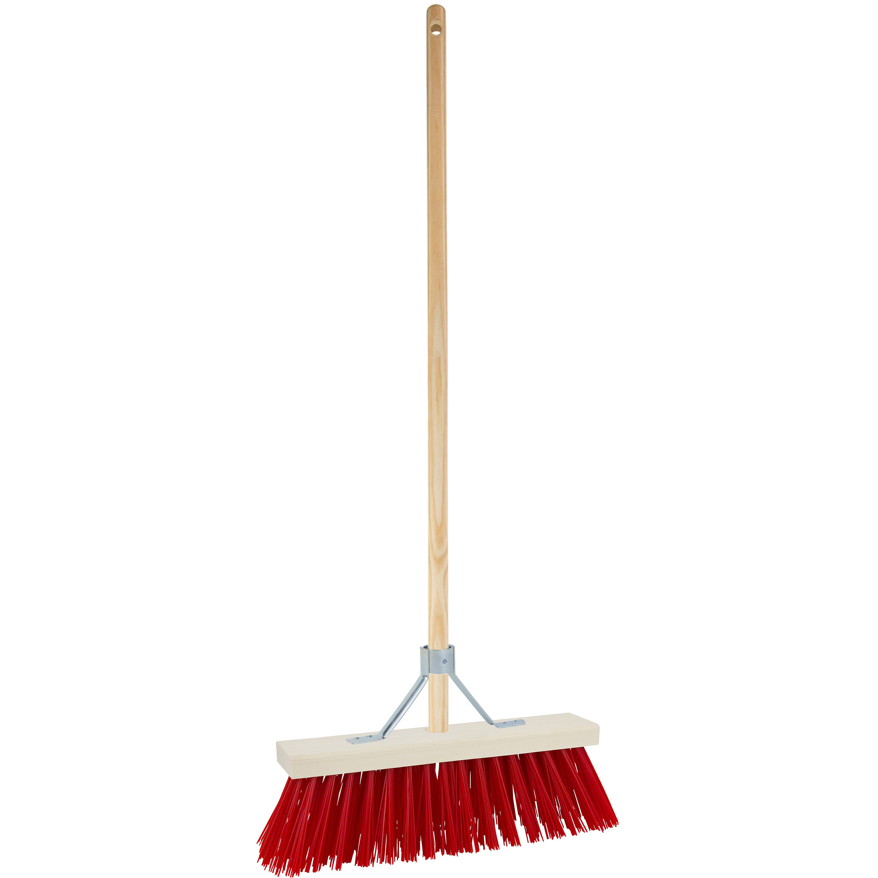 Buitenbezem - FSC hout - kunstvezel - hard - 30 x 150 cm -