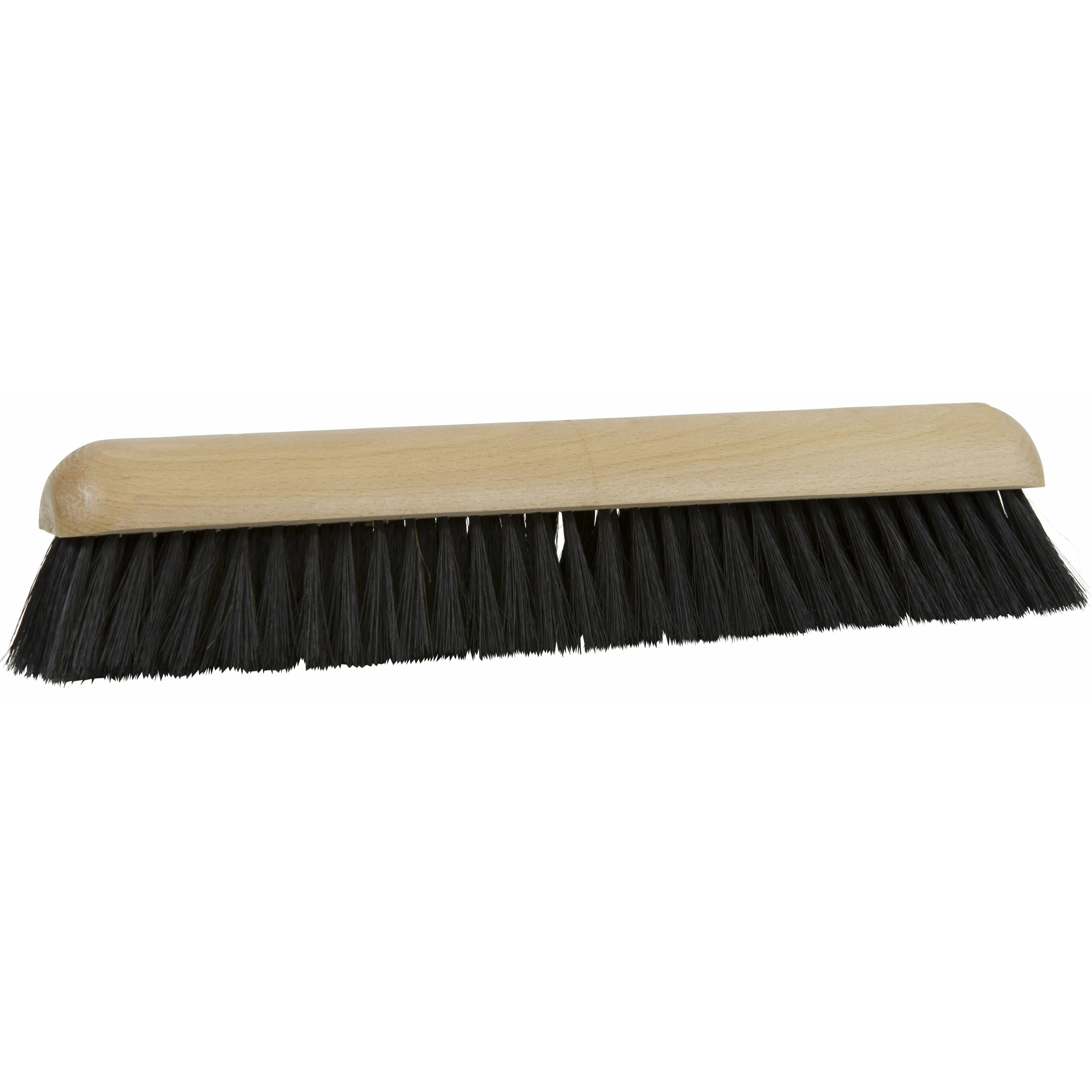 Bezemkop binnen - zwart - FSC hout/paardenhaar - 30 cm -