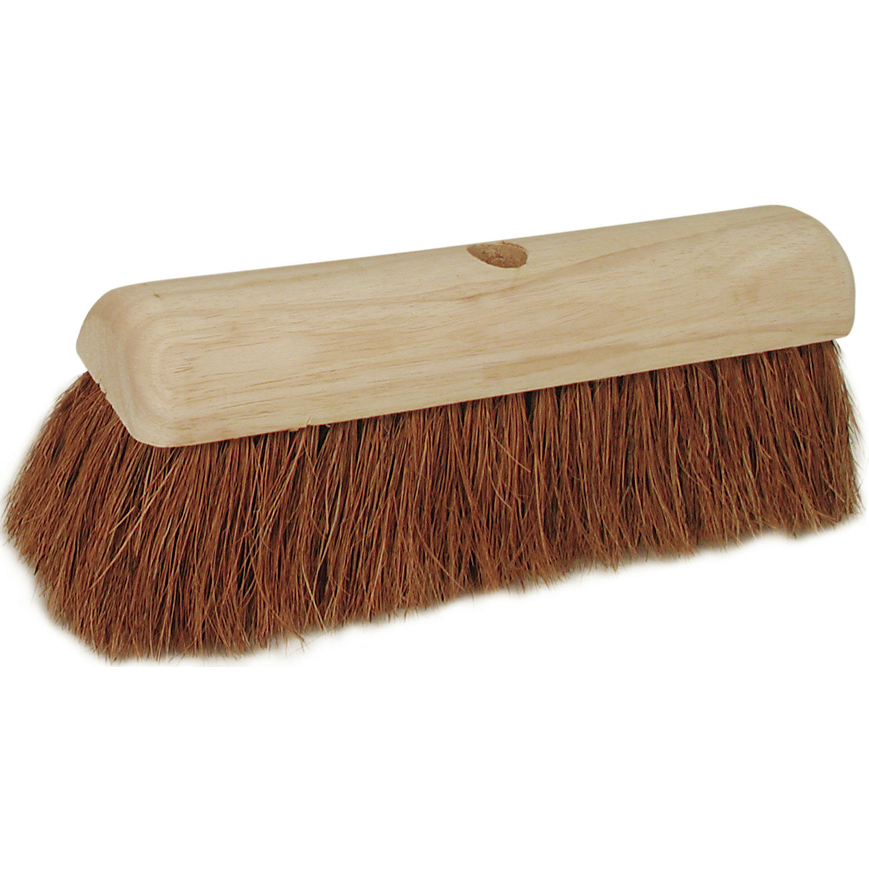 Bezemkop binnen - bruin - FSC hout/kokos - 30 cm -