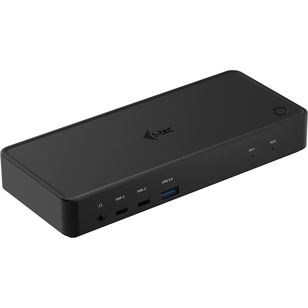 i-tec USB-C/Thunderbolt KVM Docking station Dual Display + Power Delivery 65/100W dockingstation