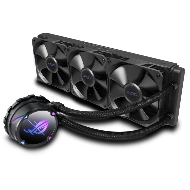 ASUS ROG STRIX LC II 360 waterkoeling 4-pins PWM fan-connector