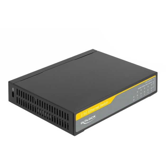 DeLOCK 2,5 Gigabit Ethernet Switch 5 Port switch