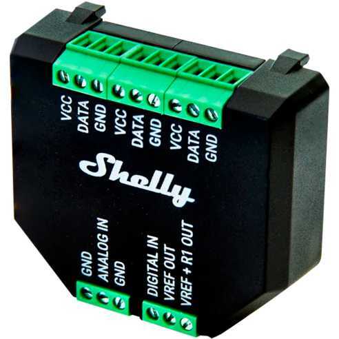 Shelly Plus Add-on aansluiting uitbreiding
