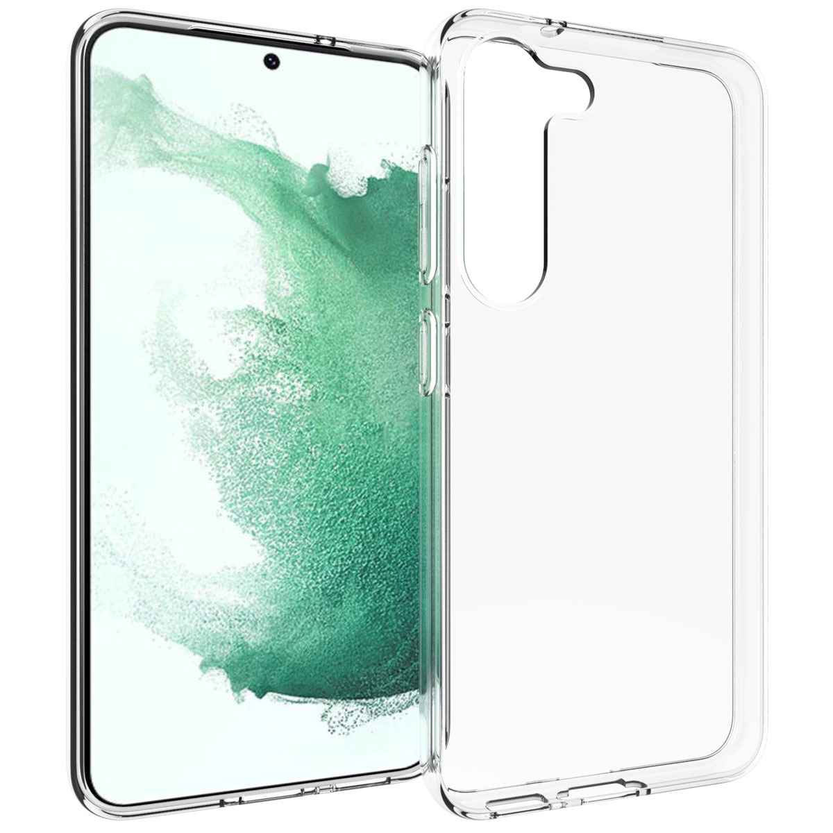 Accezz Clear Backcover Samsung Galaxy S23 Plus Telefoonhoesje Transparant