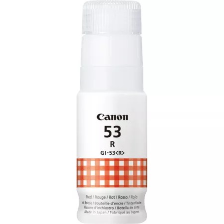 Canon gi-53 ink bottle red Inkt Rood