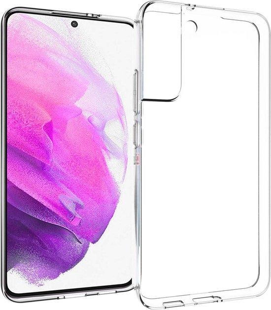 Accezz Clear Backcover Samsung Galaxy S22 Plus Telefoonhoesje Transparant