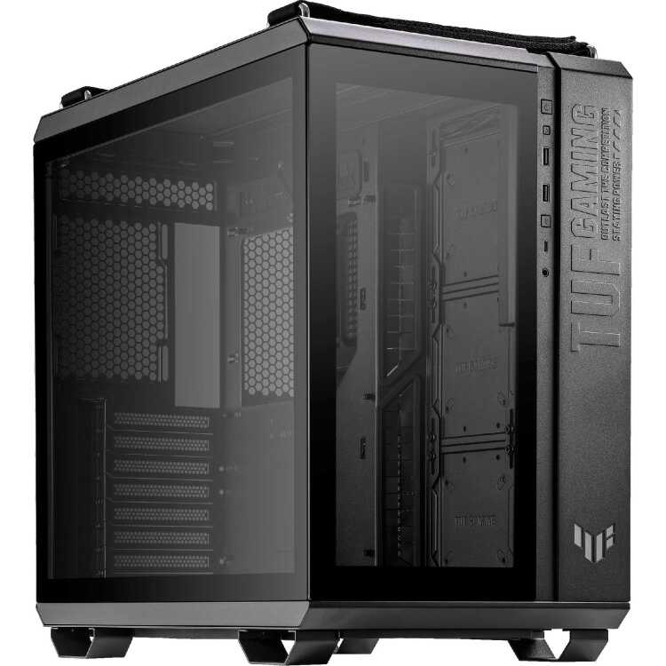 ASUS TUF Gaming GT502 tower behuizing 2x USB-A | 1x USB-C | Tempered Glass