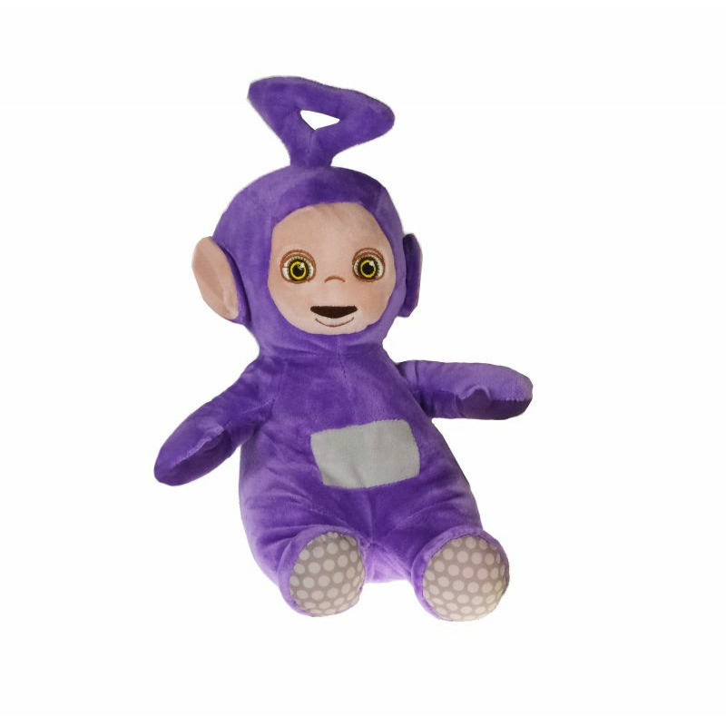 Pluche Teletubbies knuffel Tinky Winky - paars - 30 cm - Speelgoed -