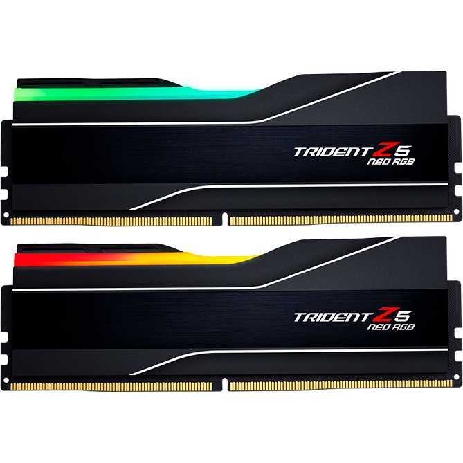 G.Skill 48 GB DDR5-5600 Kit werkgeheugen F5-5600J4040D24GX2-TZ5NR, Trident Z5 NEO RGB, EXPO