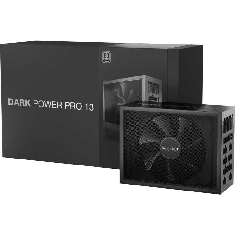 be quiet! Dark Power Pro 13, 1600W voeding 6x PCIe, Kabelmanagement