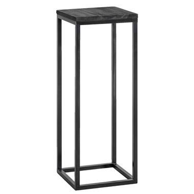 Plantentafel Gijs - zwart - 79x30x30 cm - Leen Bakker