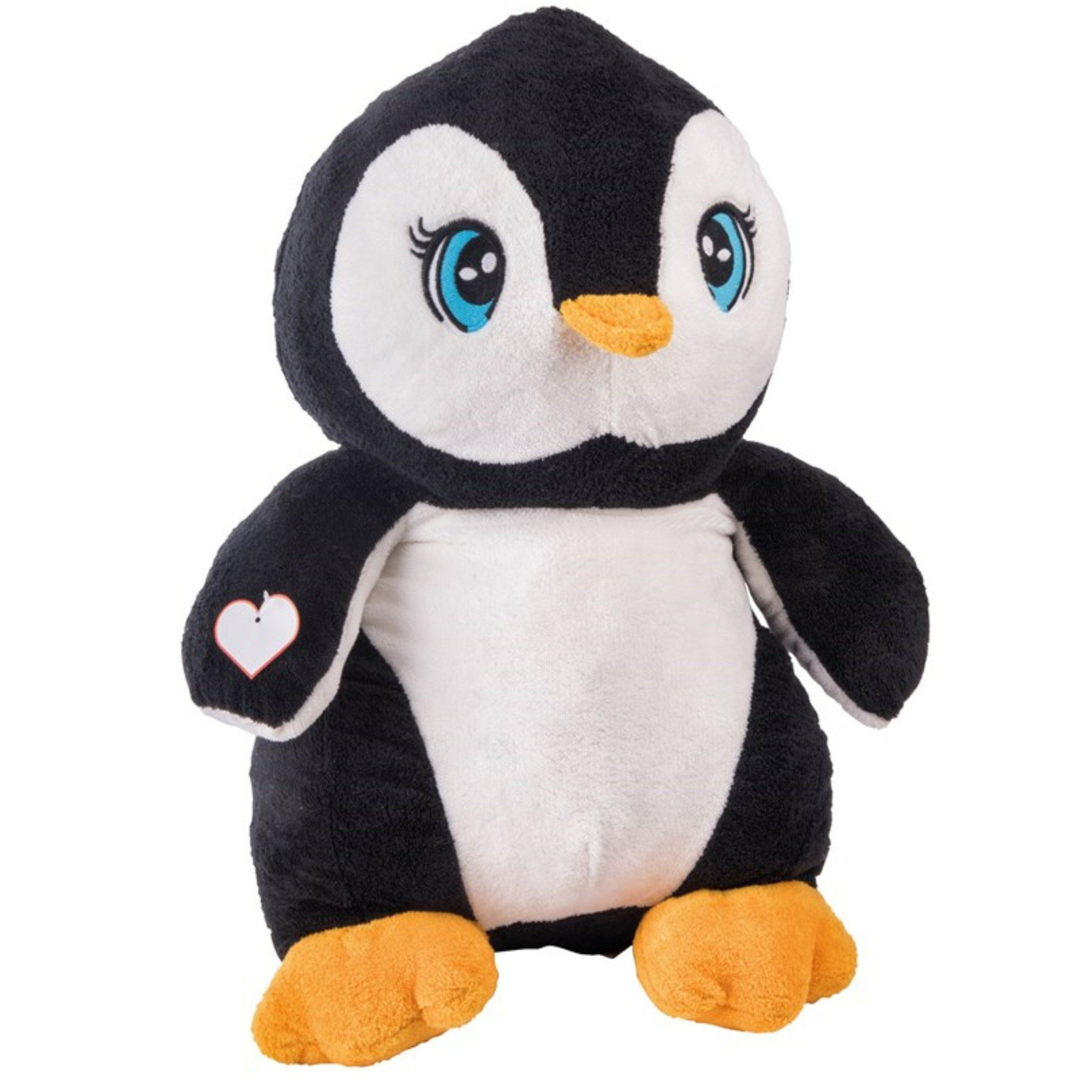 Speelgoed Knuffel Pinguin van zachte pluche - groot formaat - 60 cm -