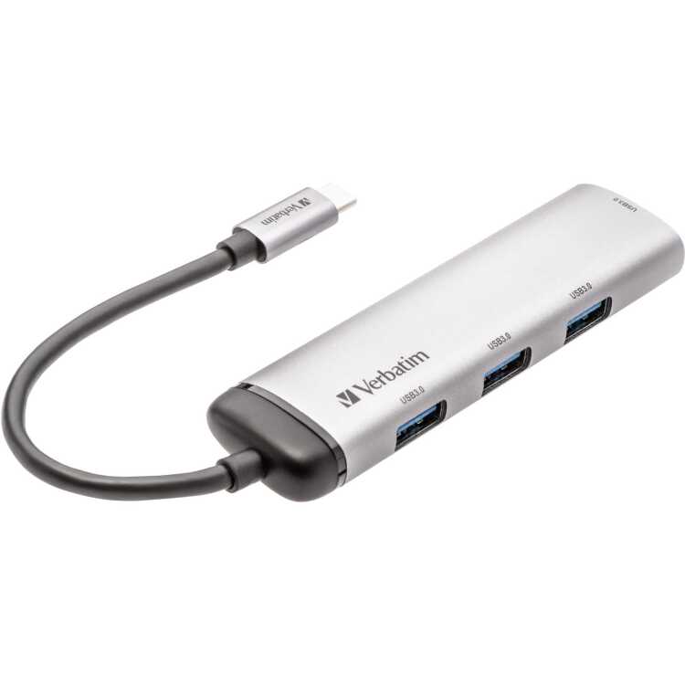 Verbatim USB-C Multiport-Hub 4xUSB 3.2 usb-hub