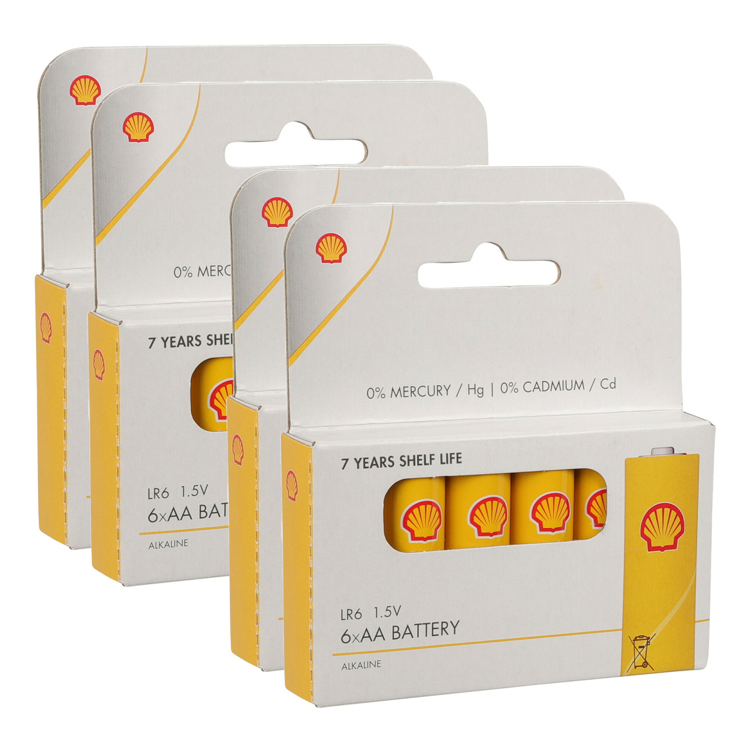 Shell Batterijen Penlite - AA type - 24x stuks - Alkaline -