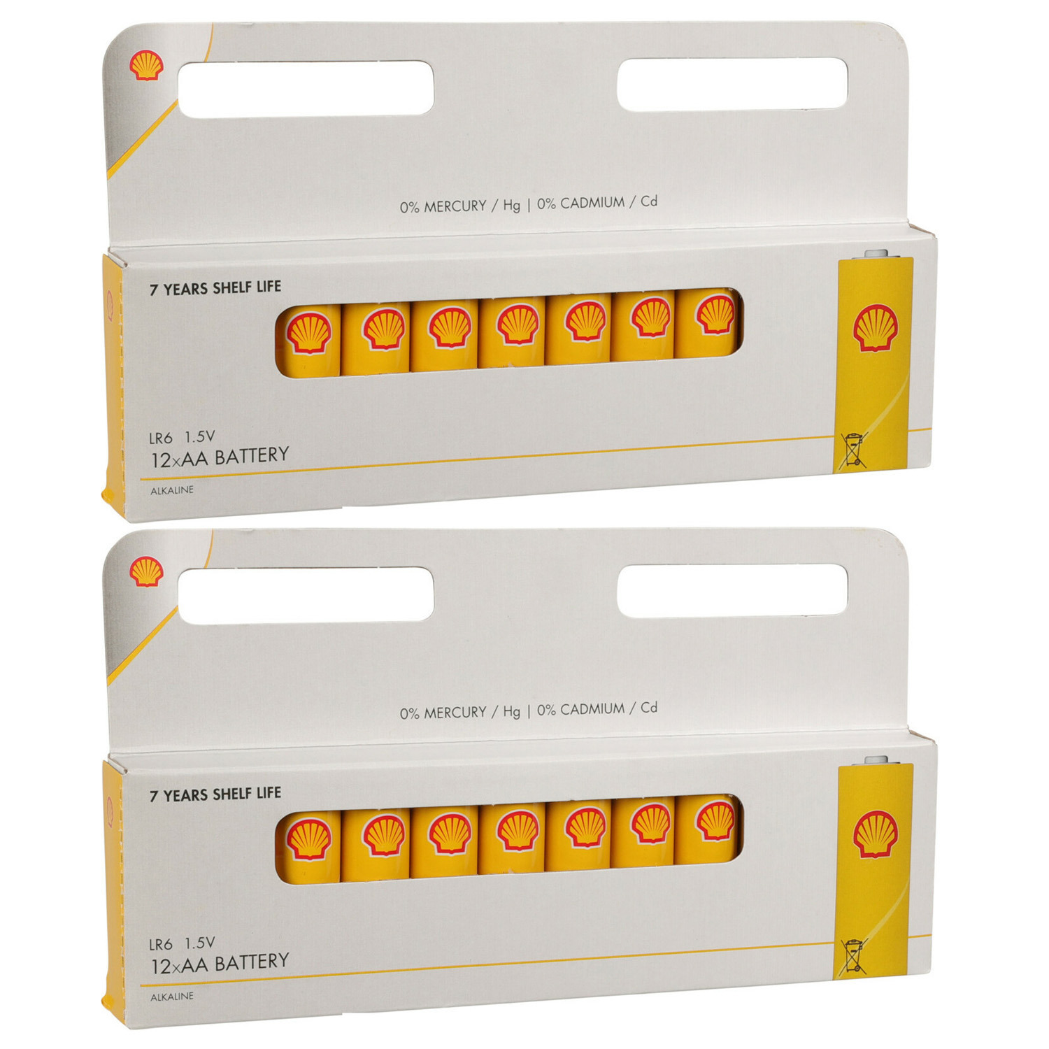 Shell Batterijen Penlite - AA type - 24x stuks - Alkaline -