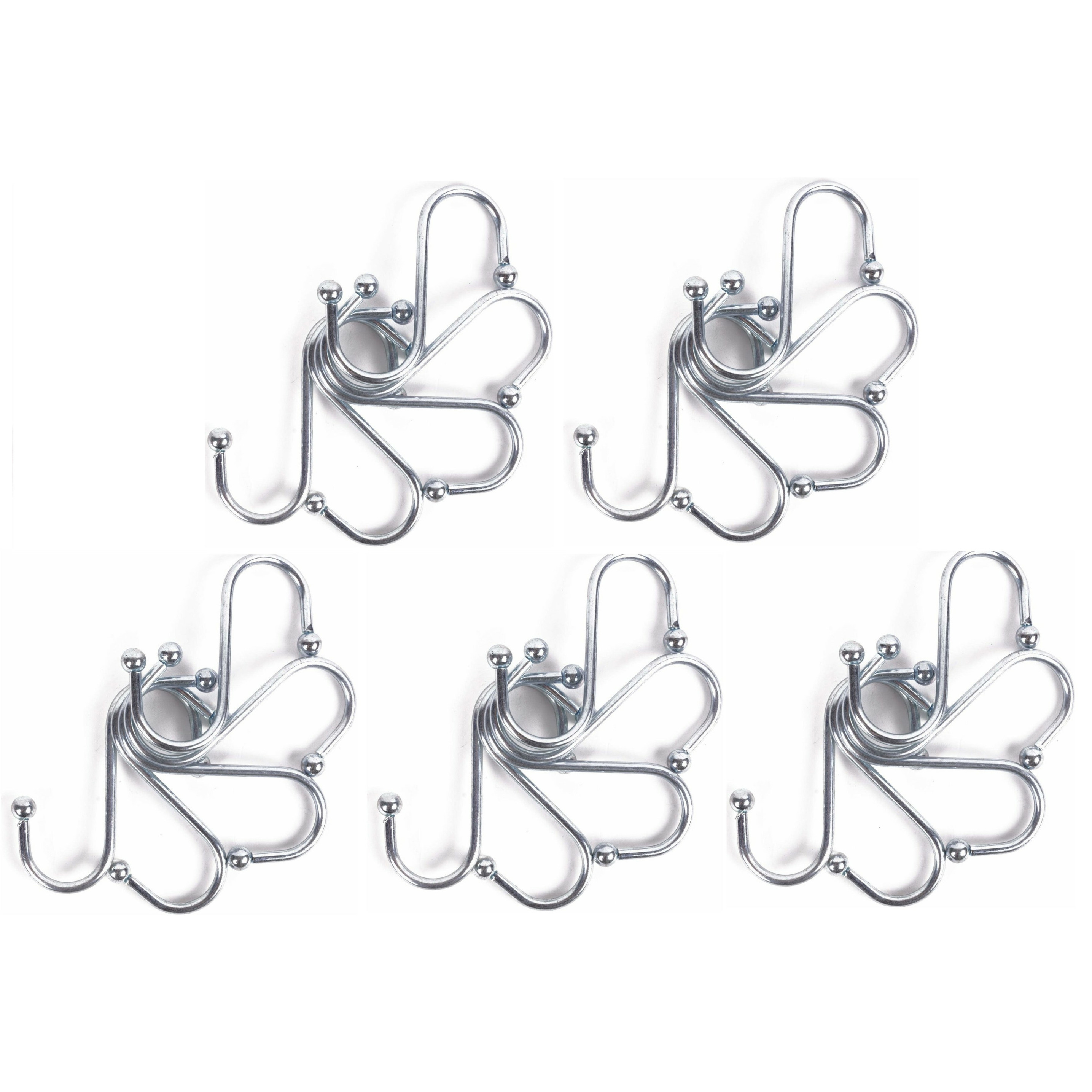 S-haken / ophanghaken - 25-delig - van metaal - 70 mm -