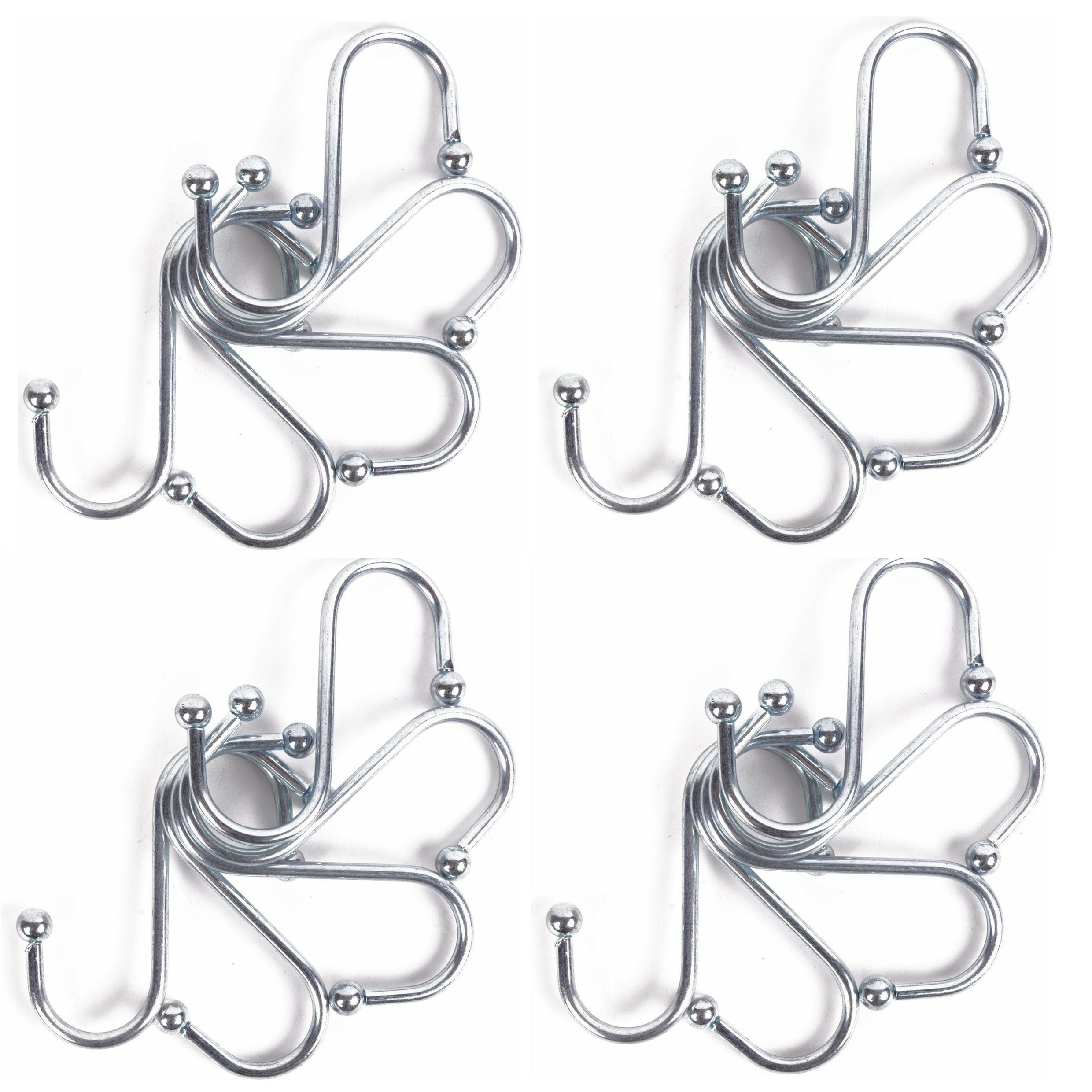 S-haken / ophanghaken - 20-delig - van metaal - 70 mm -