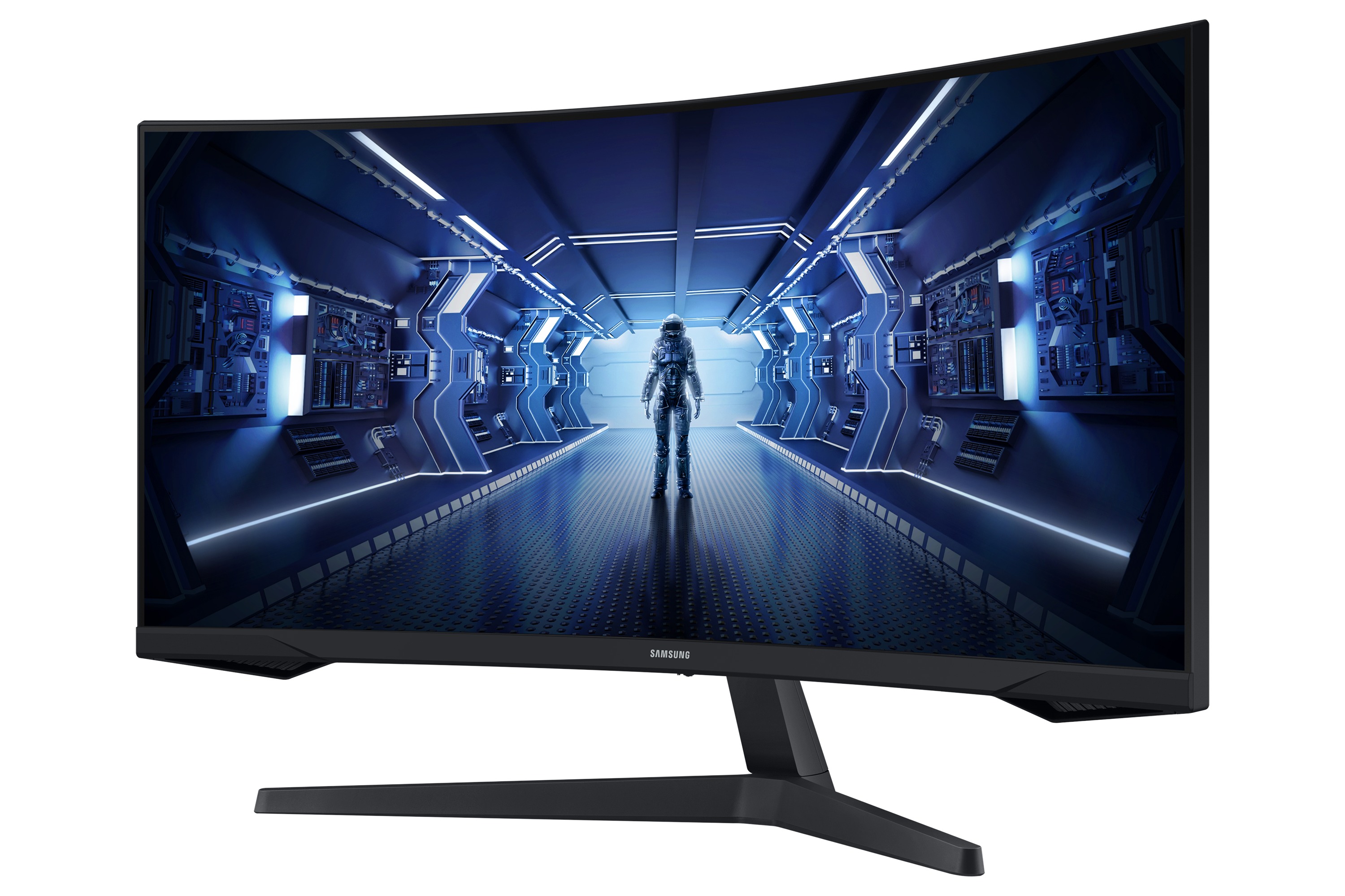 Samsung LC34G55TWWPXEN Monitor Zwart