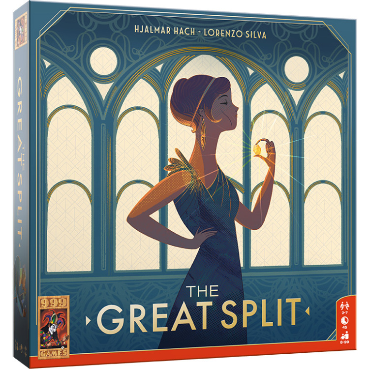 999 Games The Great Split bordspel Nederlands, 2 - 7 spelers, 45 minuten, Vanaf 8 jaar