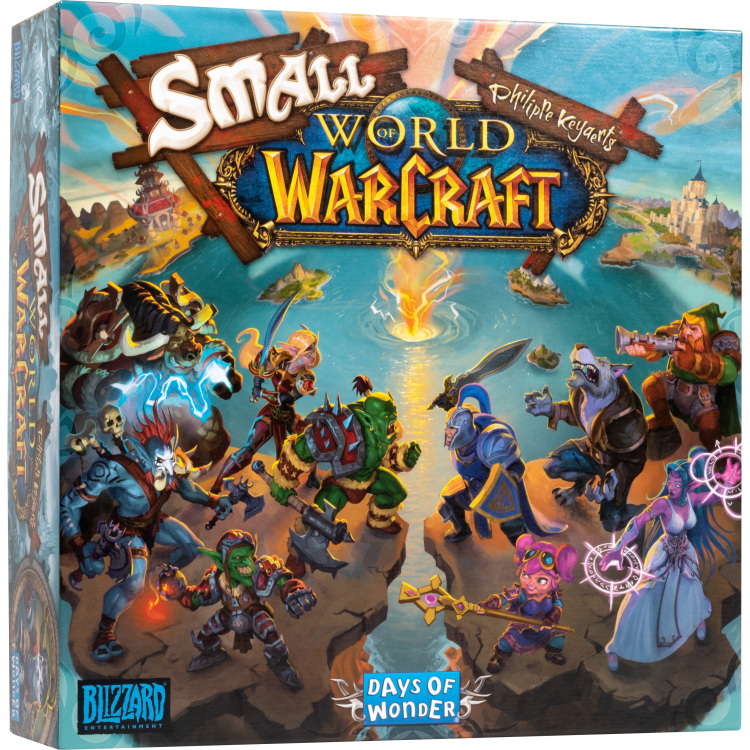 Asmodee Small World of Warcraft Engels, 2 - 5 spelers, 40 - 80 minuten, Vanaf 8 jaar