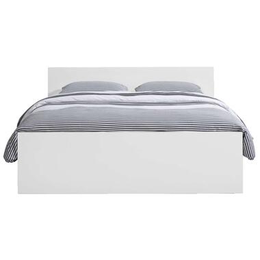 Bed Naia - hoogglans wit - 160x200 cm - Leen Bakker