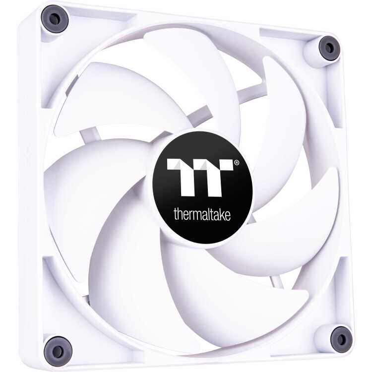 Thermaltake CT120 PC Cooling Fan White (2-Fan Pack) case fan 4-pins PWM fan-connector