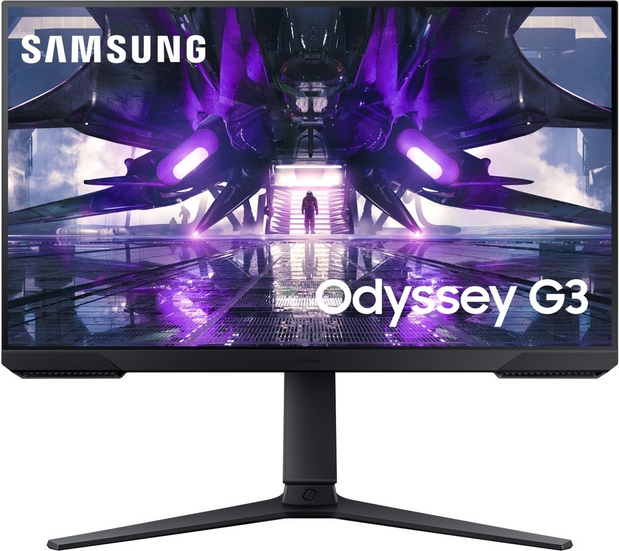 Samsung LS24AG300NRXEN Monitor Zwart