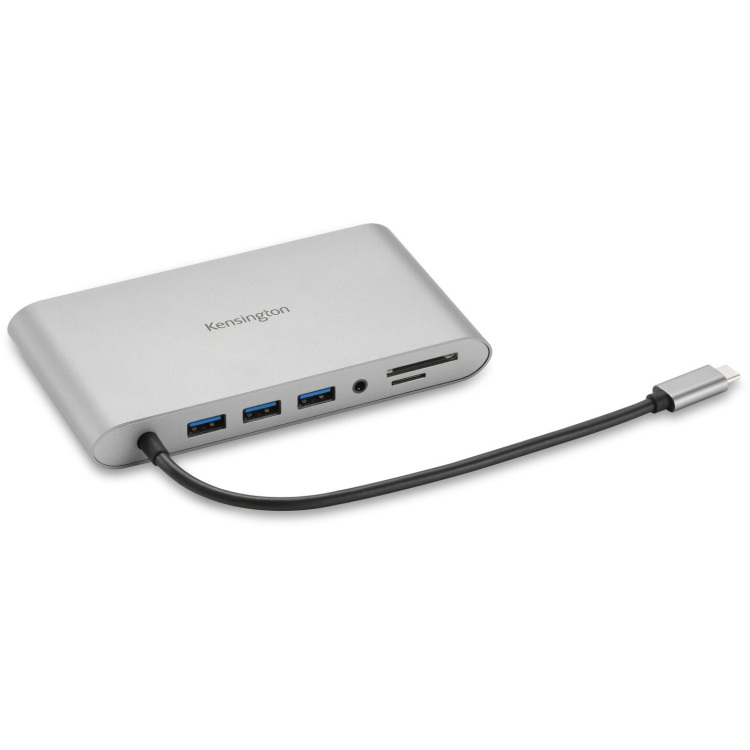 Kensington UH1440P USB-C 5Gbps Dual Video Driverless Mobile Dock - 85W Pass-Through Power - DP/HDMI/VGA dockingstation