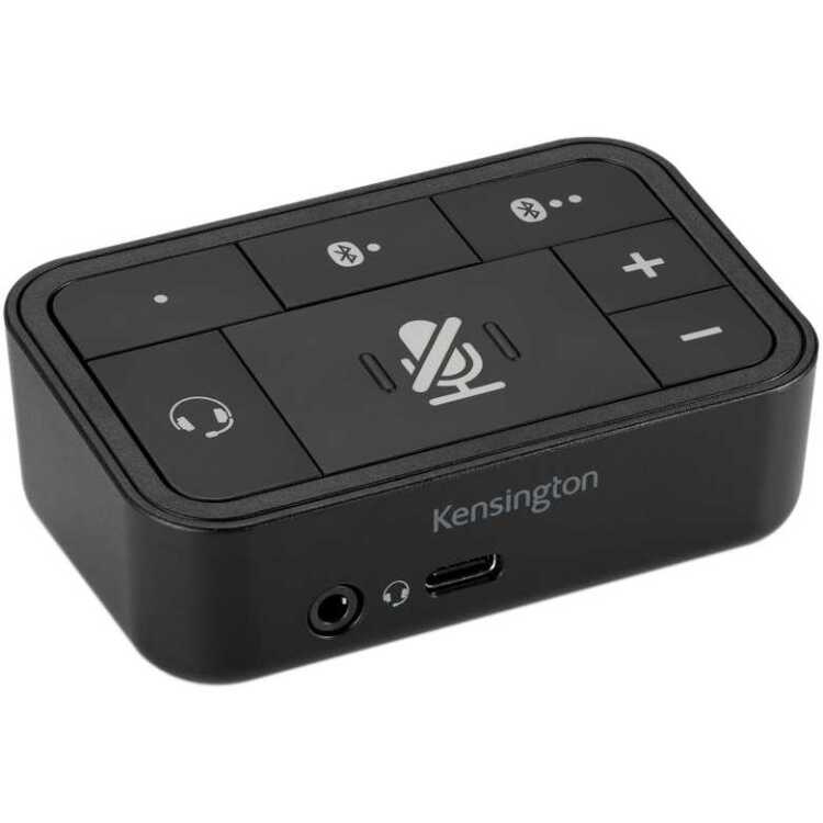Kensington Universal 3-in-1 Pro Audio Headset Switch switch Bluetooth, USB, 3,5mm Audio