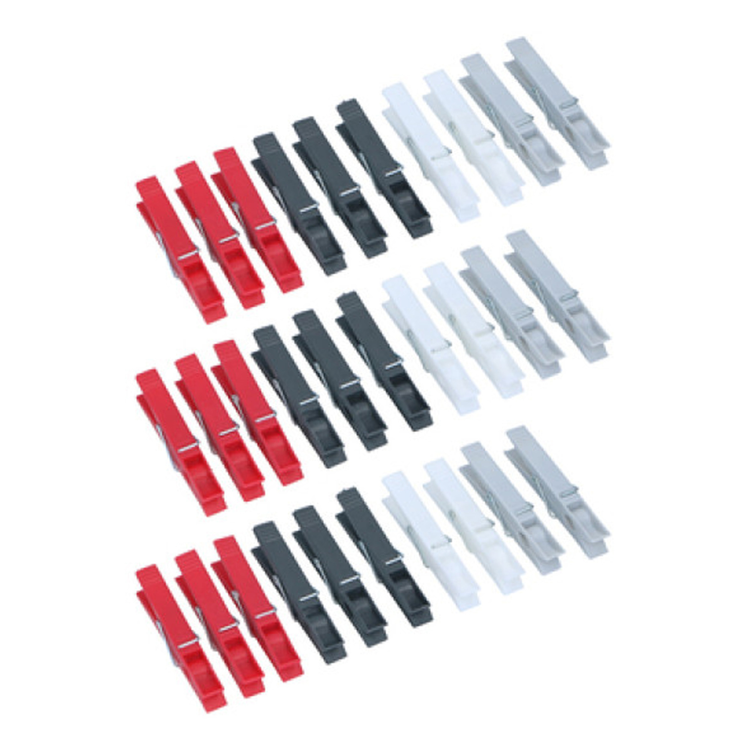 Kunststof wasknijpers - 30x - 7 cm -
