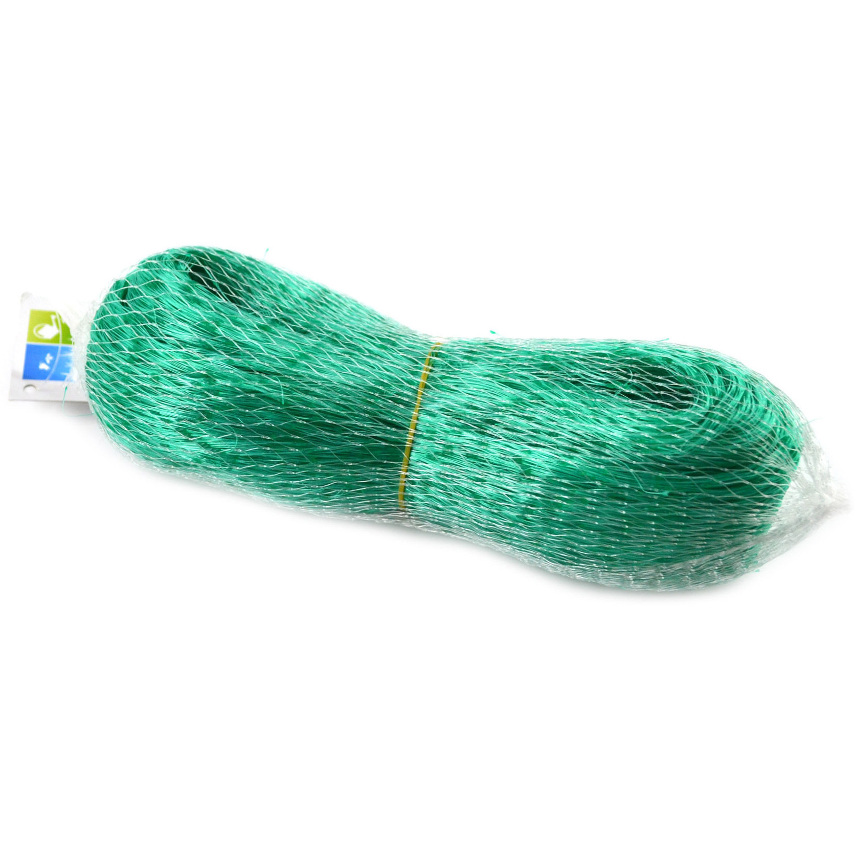 Vogelnet/vijvernet - groen - polyethylene - 4 x 5 meter - moestuin beschermnet -