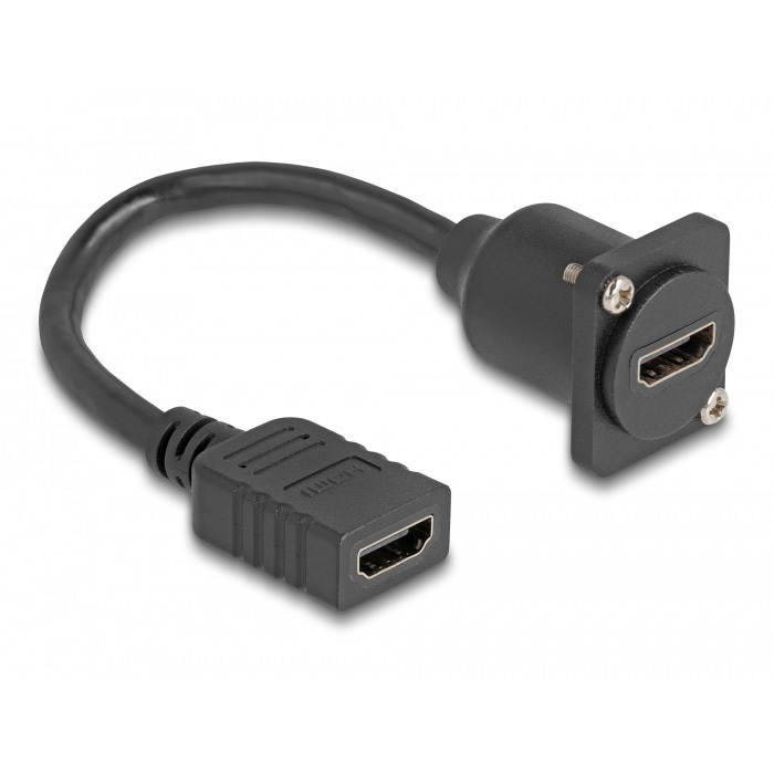 DeLOCK D-Type HDMI cable female to female kabel 20cm