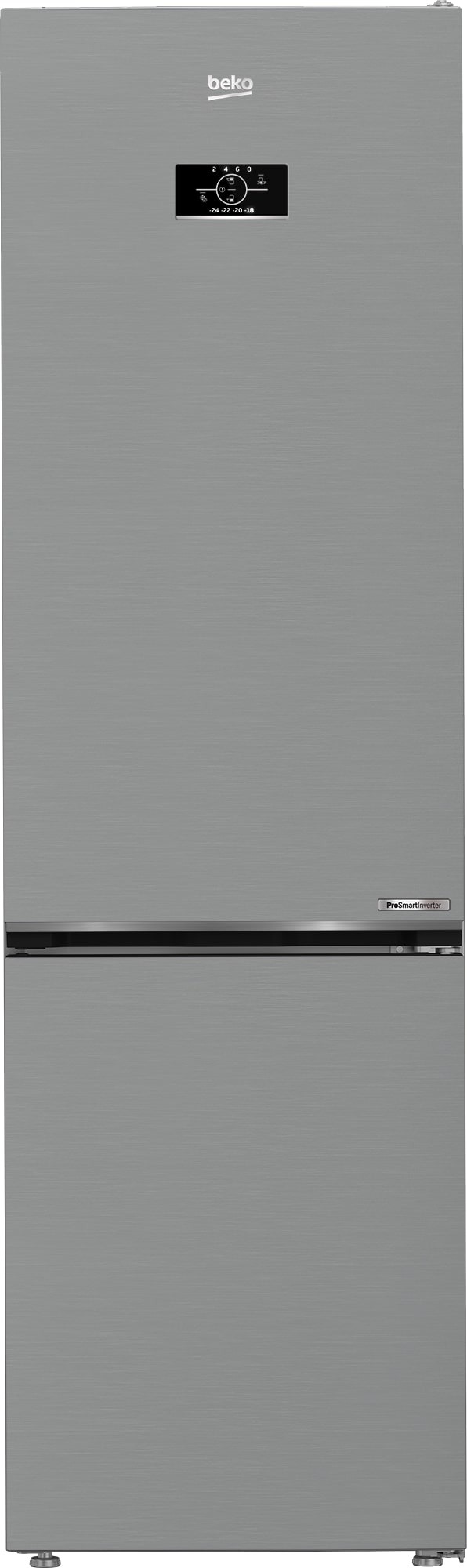 Beko B5RCNE405HXB Koel-vriescombinatie Grijs