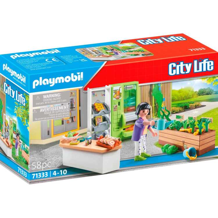 PLAYMOBIL City Life - Schoolkiosk constructiespeelgoed 71333