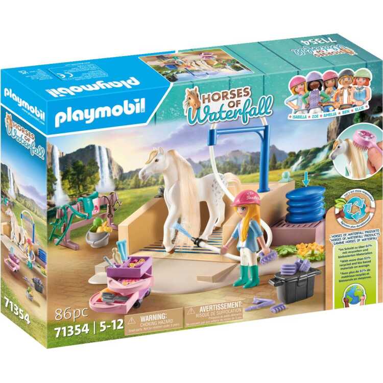 PLAYMOBIL Horses of Waterfall - Isabella en leeuwin speelset constructiespeelgoed 71354