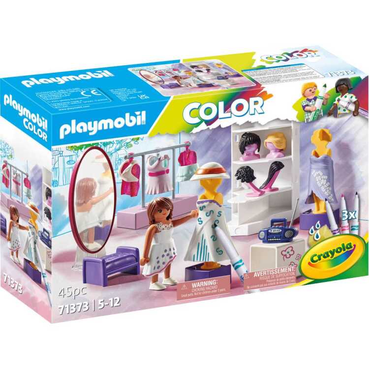 PLAYMOBIL Color - Modeontwerpset constructiespeelgoed 71373