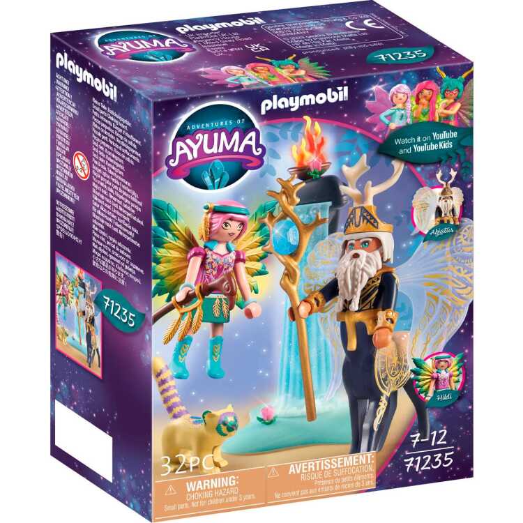 PLAYMOBIL Ayuma - Abjatus met Knight Fairy Hildi constructiespeelgoed 71235