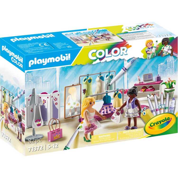PLAYMOBIL Color - Modeboetiek constructiespeelgoed 71372
