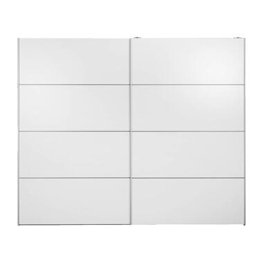 Schuifdeurkast Verona XL - wit - 200,4x242,7x59 cm - Leen Bakker