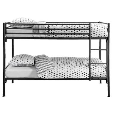 Stapelbed Bram - antraciet - 90x200 cm - Leen Bakker