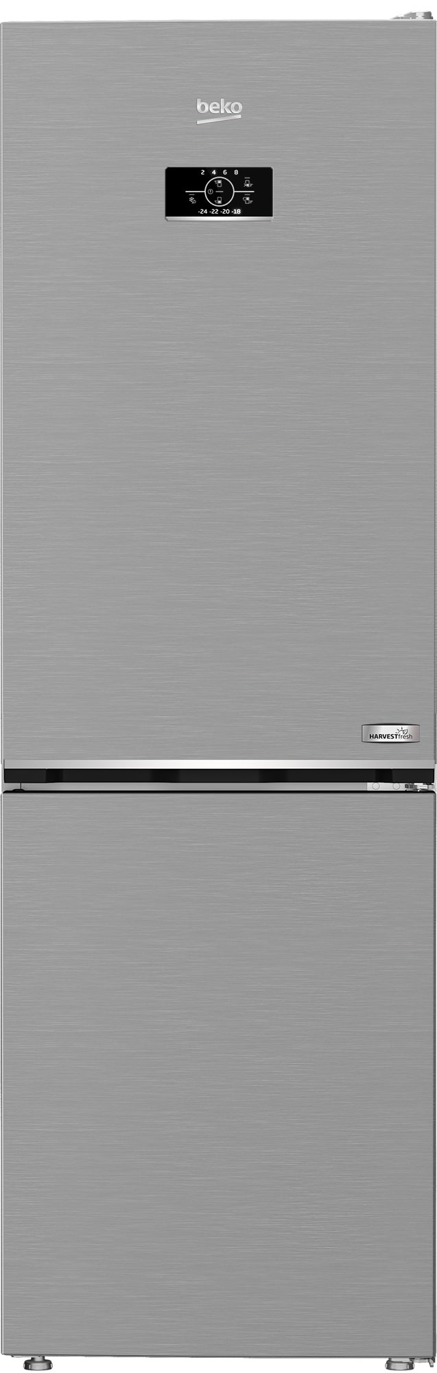 Beko B5RCNE406HXB1 Koel-vriescombinatie Grijs