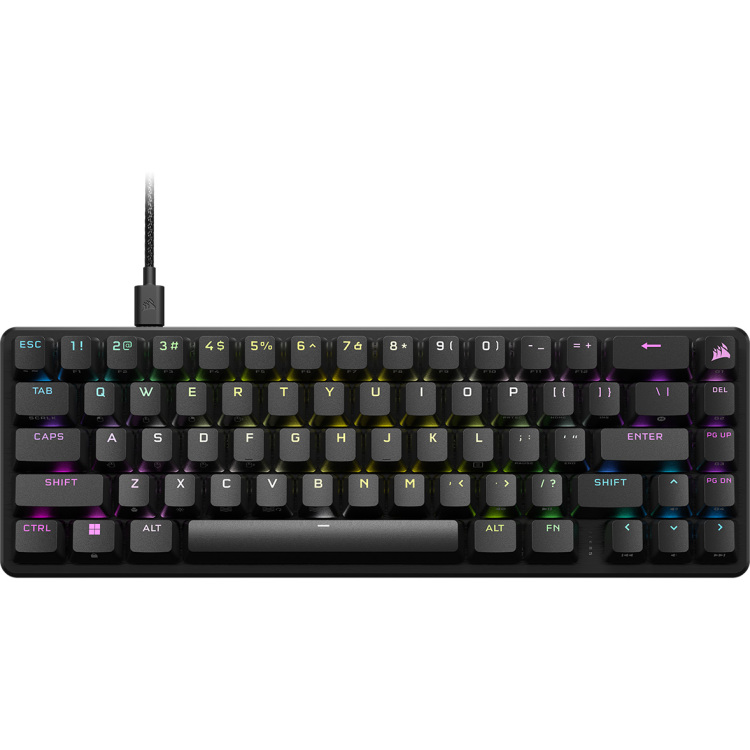 Corsair K65 PRO MINI gaming toetsenbord RGB, 65%, PBT-keycaps