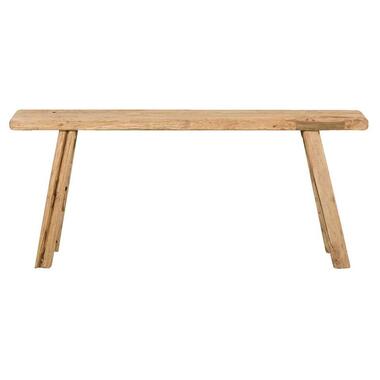 Bank Bruce - naturel - 50x120x25 cm - Leen Bakker