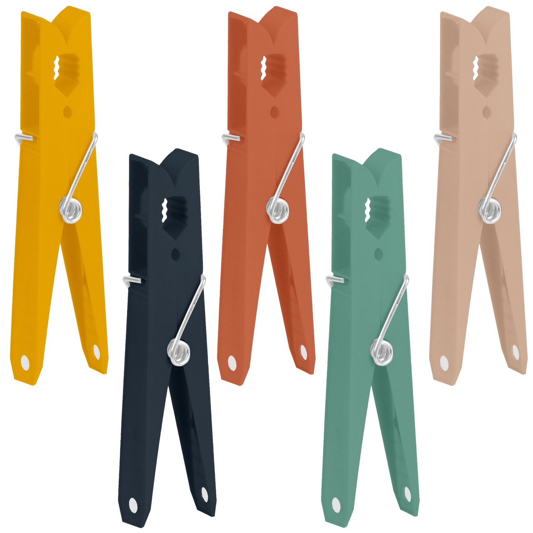 Urban Living Jumbo Size wasknijpers - 48x - kunststof - 9.5 cm -