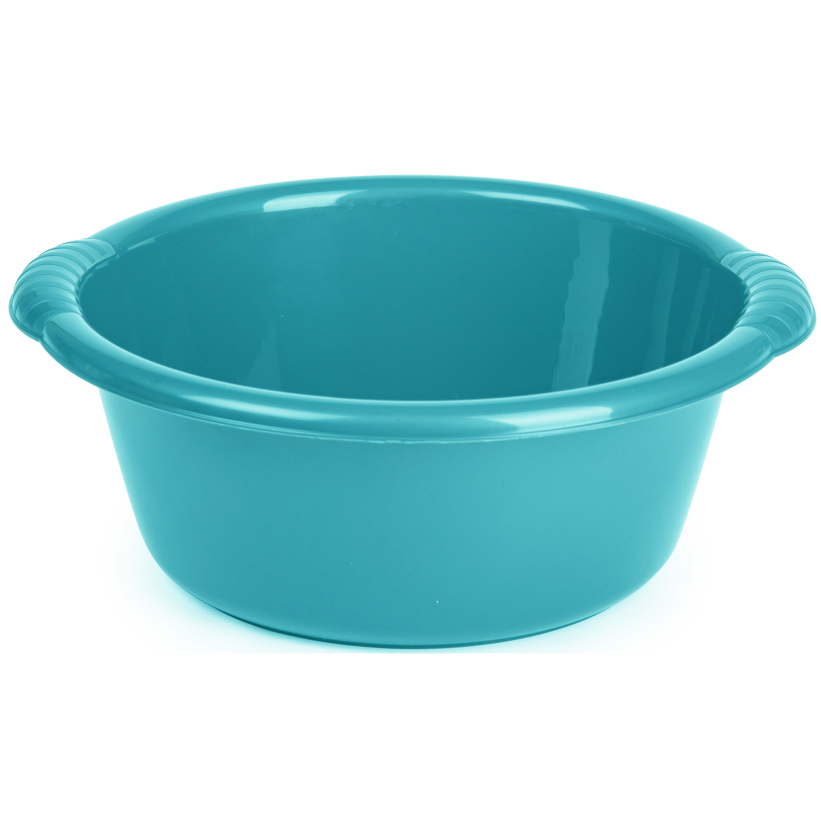 Afwasbak teil - 15 liter - turquoise blauw - kunststof - 45,5 x 42,5 x 17 cm -